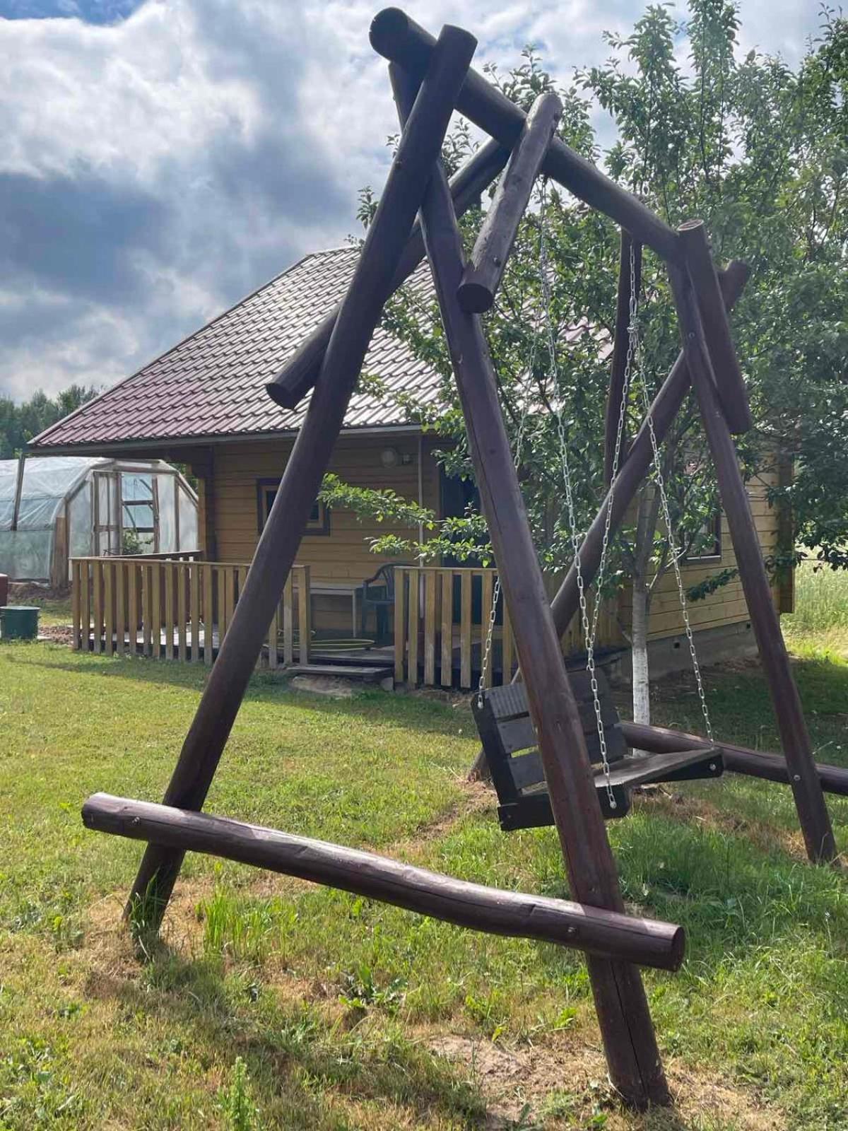 Ceslovos Sodyba Zarasai Bagian luar foto