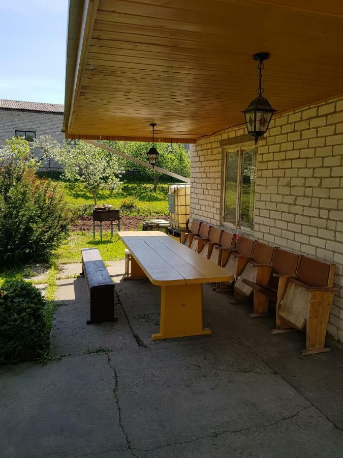 Ceslovos Sodyba Zarasai Bagian luar foto